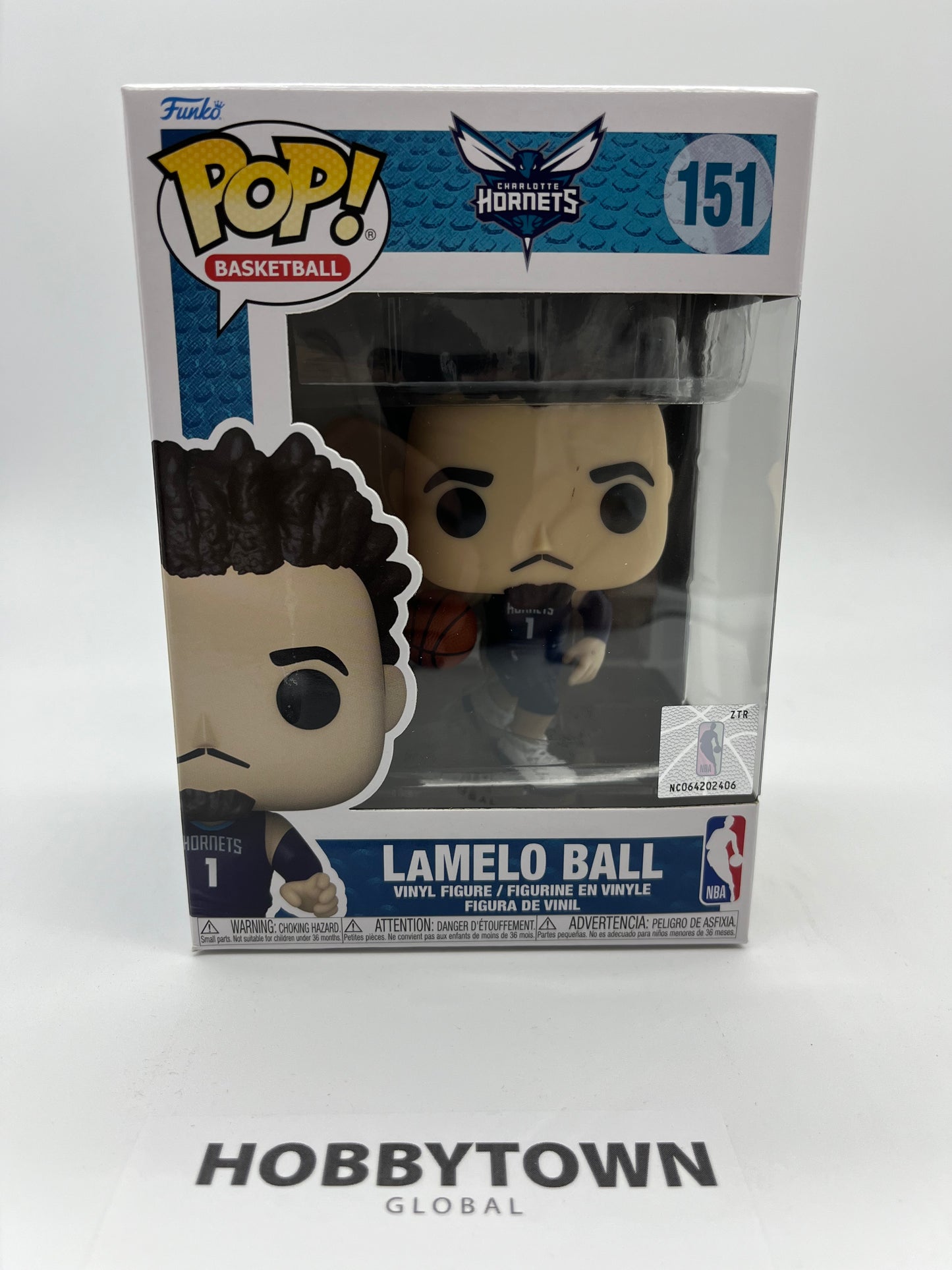 Funko Pop! NBA: Charlotte Hornets - LaMelo Ball #151 Collectible Vinyl Figure