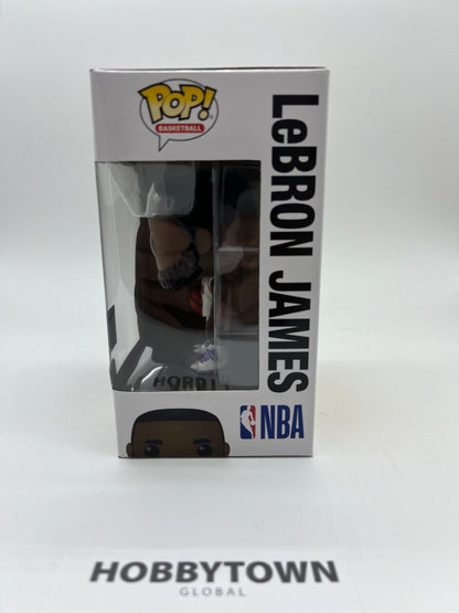 Funko POP! NBA: LeBron James in White Los Angeles Lakers Jersey #90 Collectible Vinyl Figure