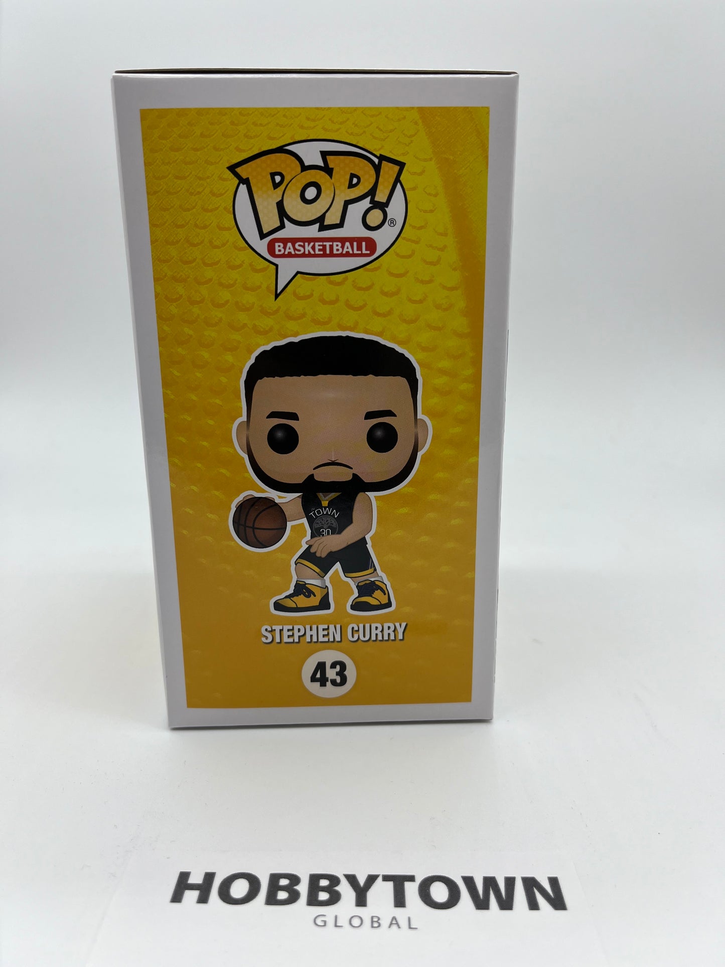 Funko POP NBA: Warriors - Stephen Curry in 'The Town' Black Golden State Warriors Jersey #43 Collectible Vinyl Figure