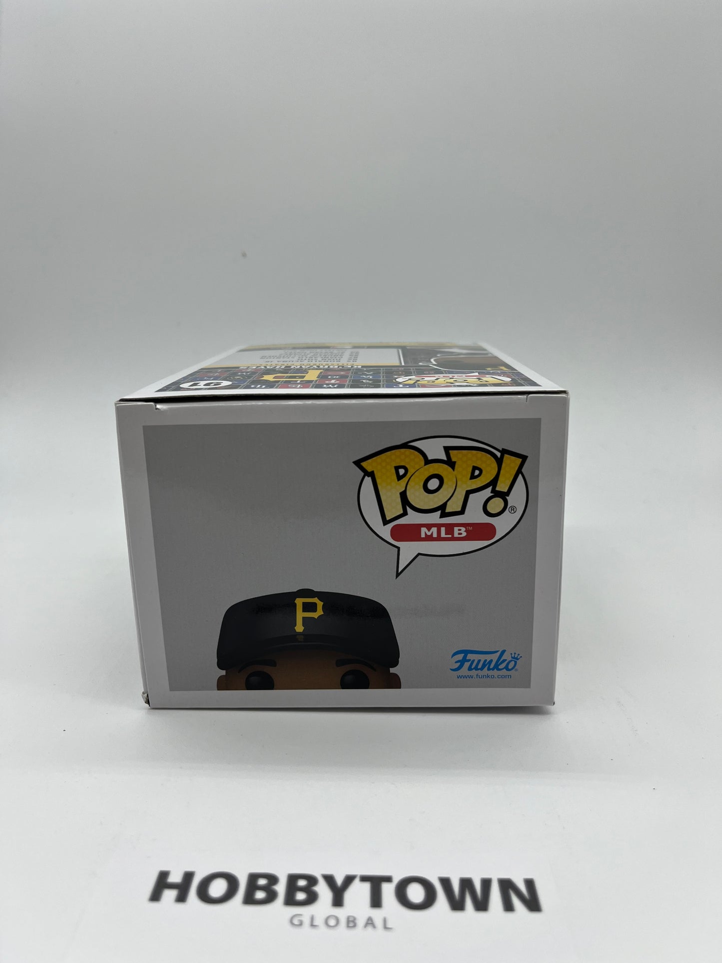 Funko Pop! MLB - KeBryan Hayes in White Pittsburgh Pirates Jersey #91 Collectible Vinyl Figure