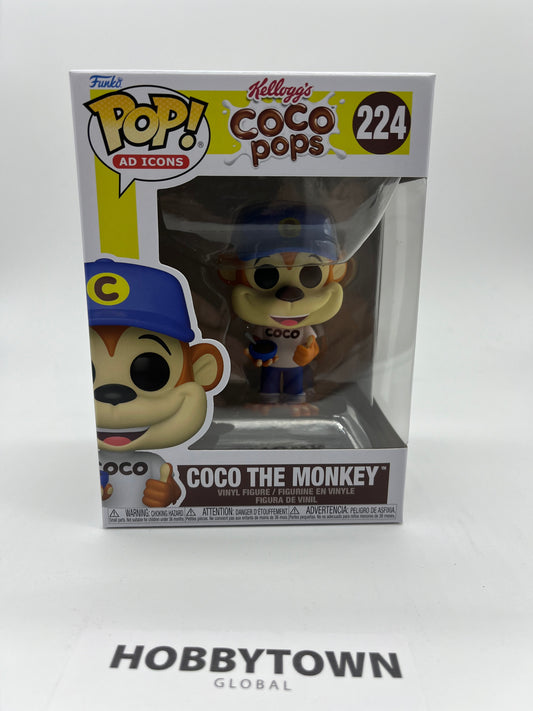 Funko Pop! Ad Icons: Kellogg's - Coco Pops  Coco The Monkey #224 Collectible Vinyl Figure