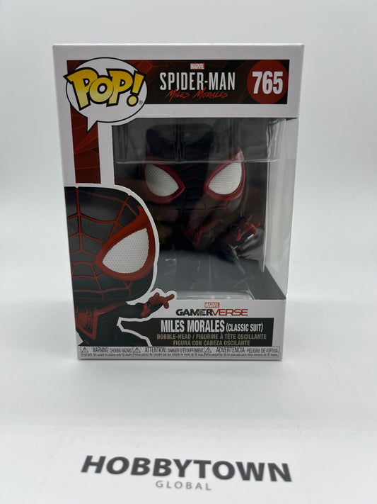 Funko Pop! Games: Marvel's Spider-Man Miles Morales in Classic Suit #765 Gamerverse Collectible Vinyl Figure