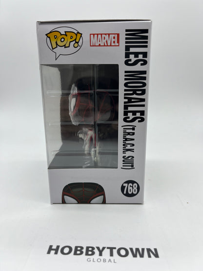 Funko Pop! Games: Marvel Spider-Man: Miles Morales- Miles Morales in Track Suit #768 Collectible Vinyl Figure