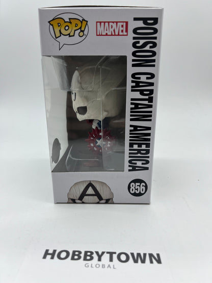 Funko Pop! Marvel Venom Poison Captain America #856 Special Edition Collectible Vinyl Figure