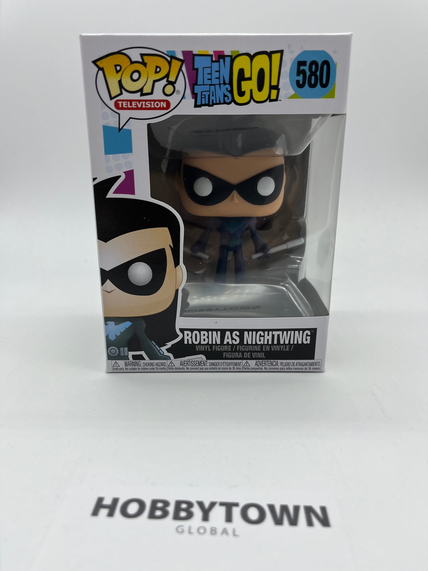 Funko Pop! TV: Teen Titans Go! - Robin As Nightwing #580 Collectible Vinyl Figure