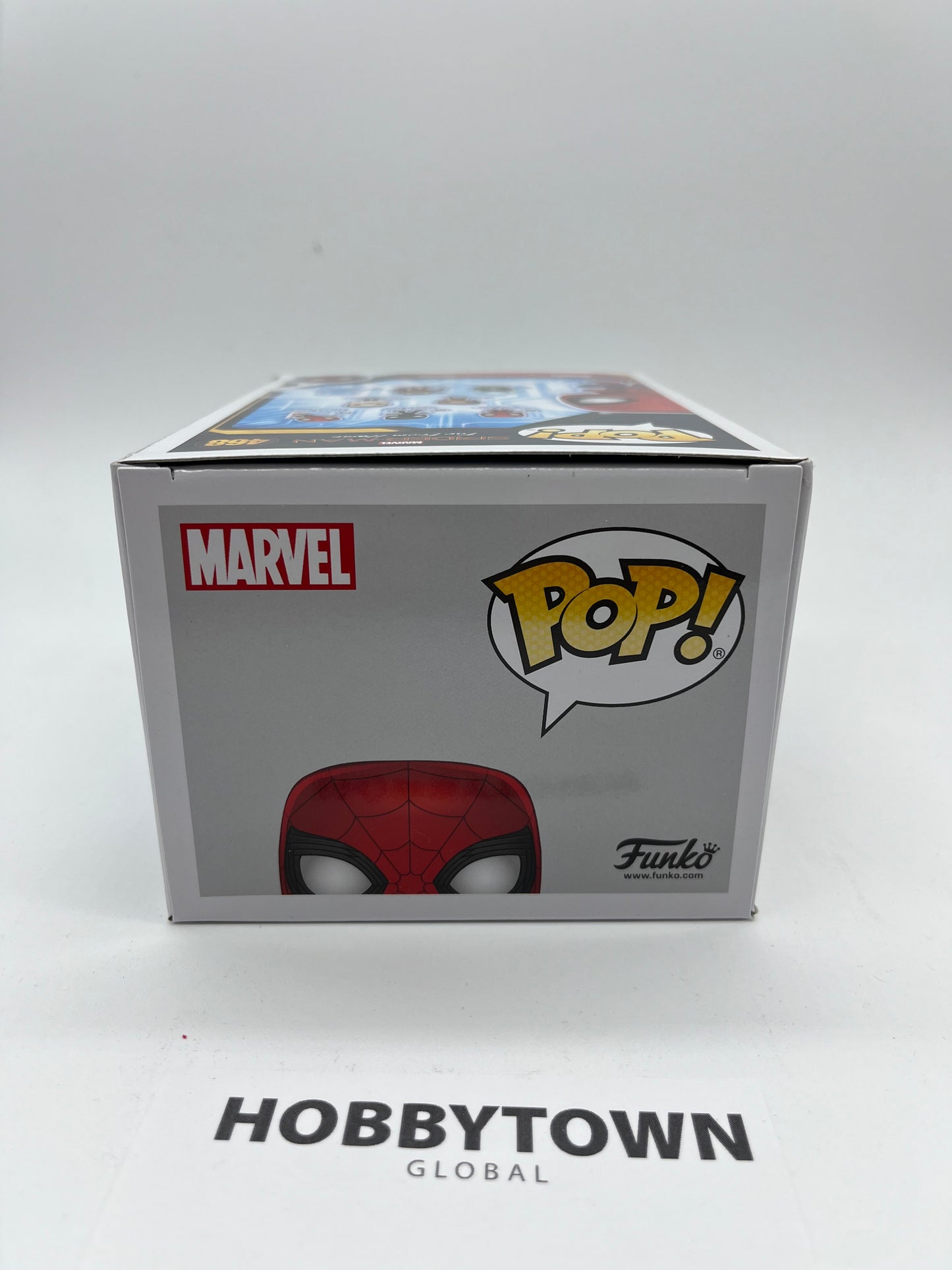 Funko Pop! Marvel: Spider-Man Far from Home - Spider-Man Hero Suit Selfie #468 Collectible Vinyl Figure