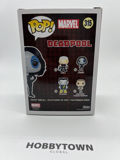 Funko POP! Marvel: Deadpool Parody- Domino #315 Collectible Vinyl Figure