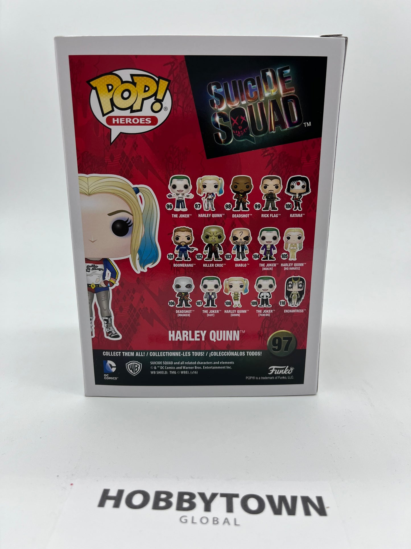 Funko Pop! Suicide Squad - Harley Quinn #97 Collectible Vinyl Figure