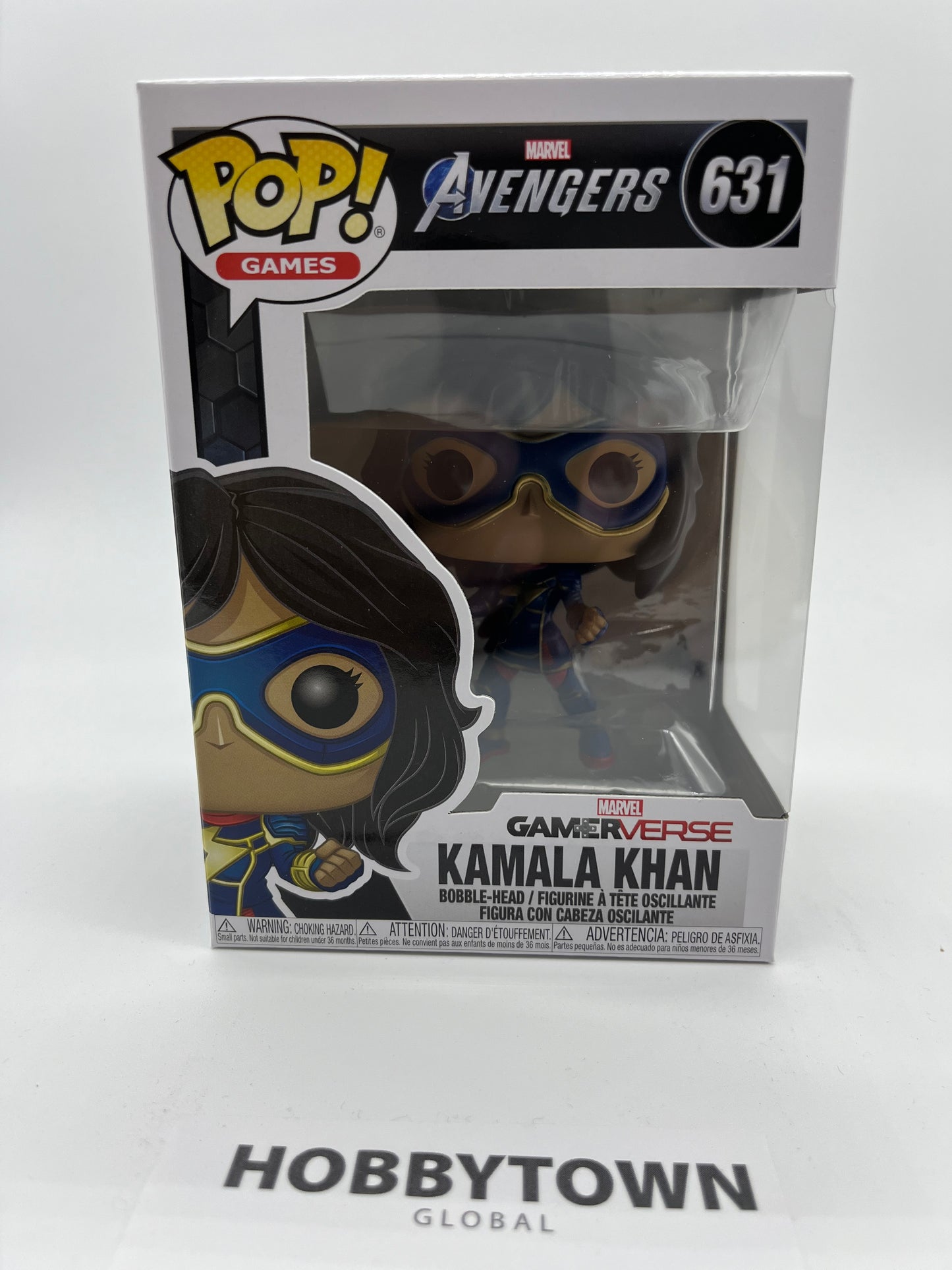 Funko Pop! Games: Marvel's Avengers- Kamala Khan (Stark Tech Suit) #631 Gamerverse Collectible Vinyl Figure