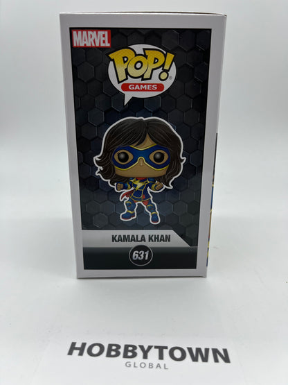 Funko Pop! Games: Marvel's Avengers- Kamala Khan (Stark Tech Suit) #631 Gamerverse Collectible Vinyl Figure