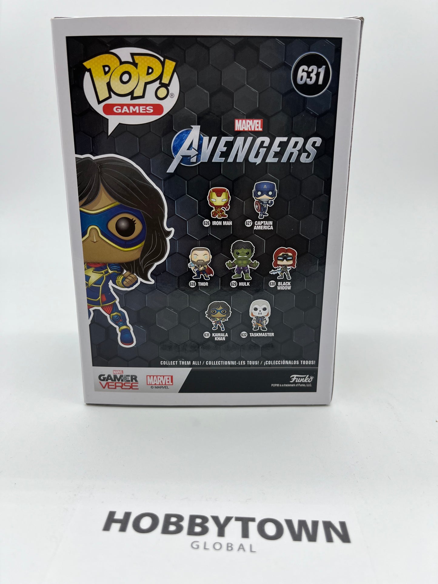 Funko Pop! Games: Marvel's Avengers- Kamala Khan (Stark Tech Suit) #631 Gamerverse Collectible Vinyl Figure