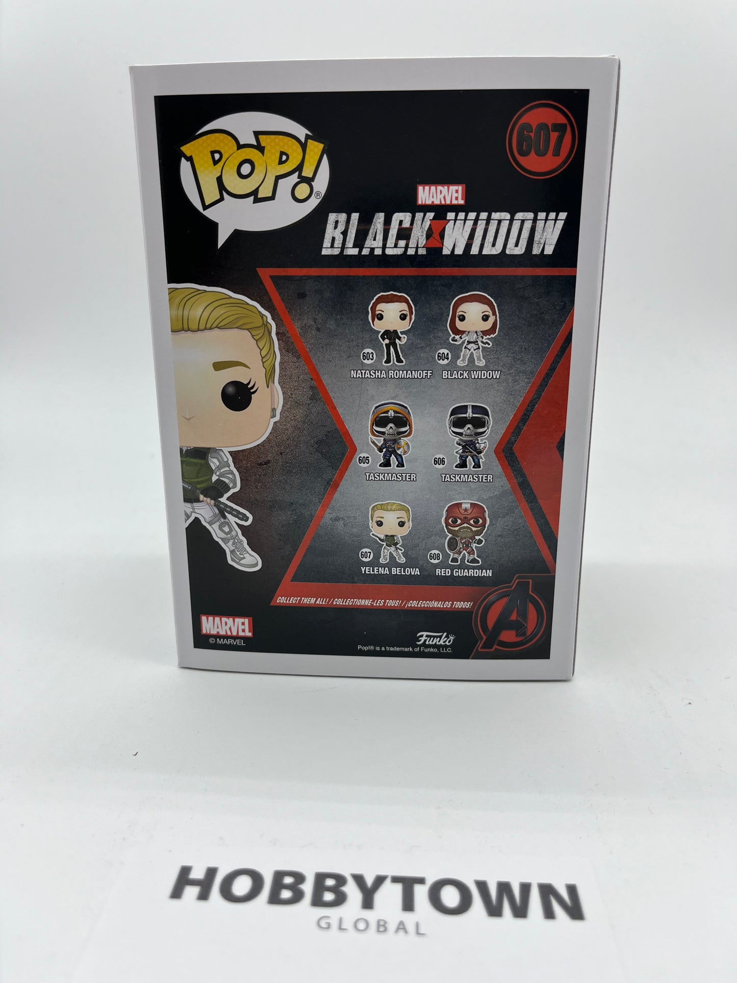 Funko Pop! Marvel: Black Widow - Yelena Belova #607 Collectible Vinyl Figure