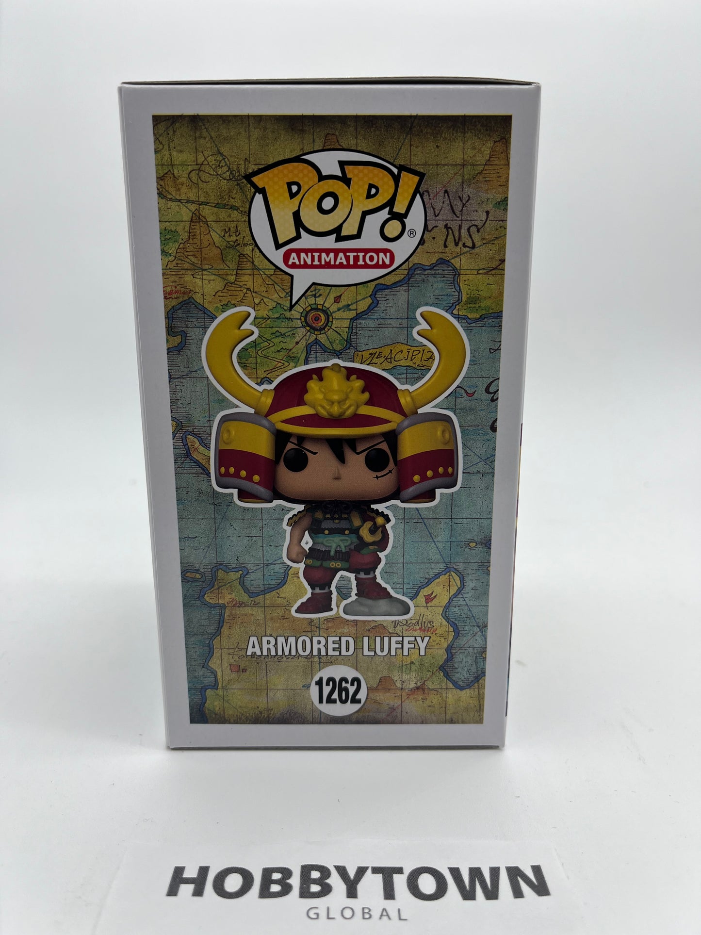 Funko Pop! Animation: One Piece - Armored Luffy (Funko Shop Exclusive) #1262 Collectible Vinyl Figure