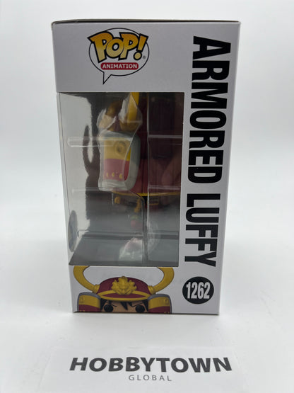 Funko Pop! Animation: One Piece - Armored Luffy (Funko Shop Exclusive) #1262 Collectible Vinyl Figure