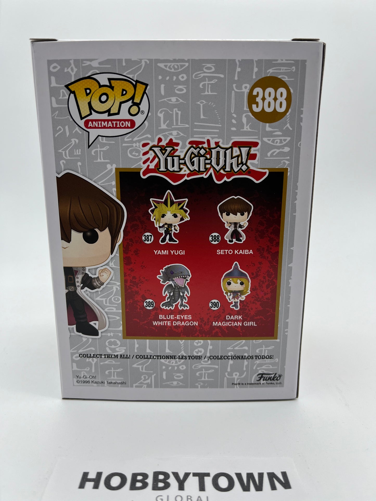 Funko Pop! Animation: Yu-Gi-Oh! - Seto Kaiba #388 Collectible Figure