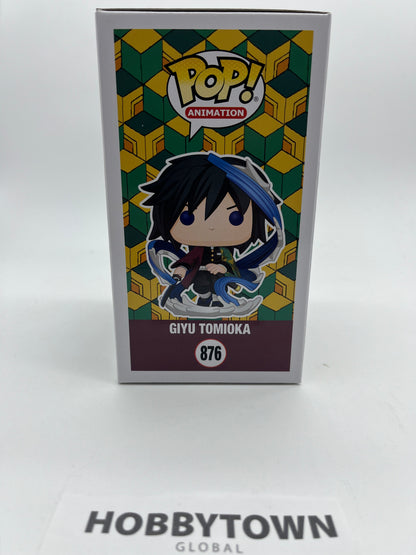 Funko Pop! Demon Slayer: Giyu Tomioka (AAA Anime Exclusive) #876 Collectible Vinyl Figure