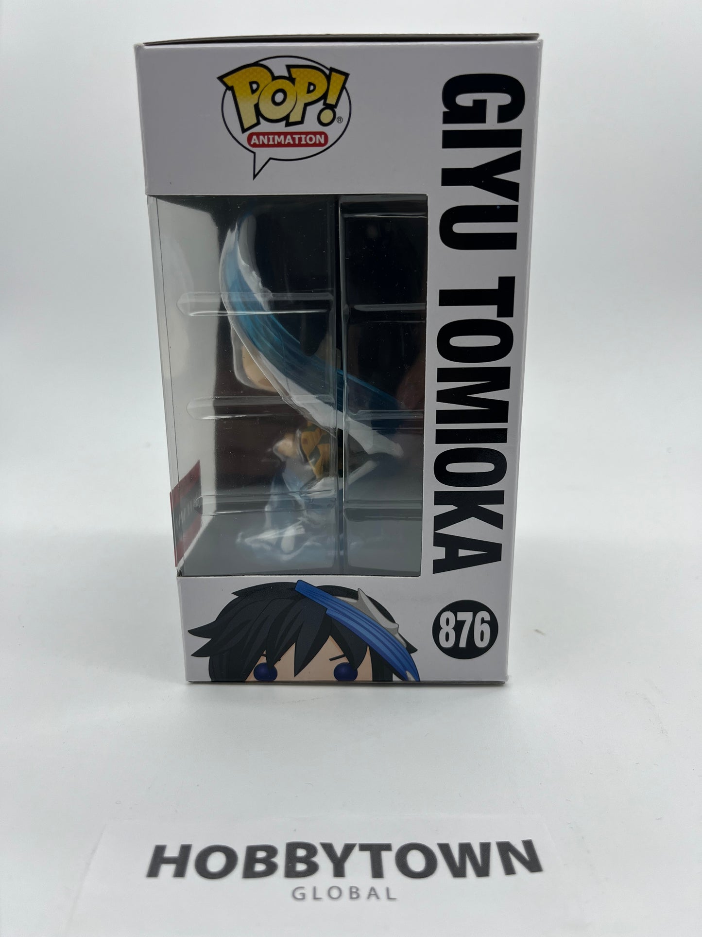 Funko Pop! Demon Slayer: Giyu Tomioka (AAA Anime Exclusive) #876 Collectible Vinyl Figure