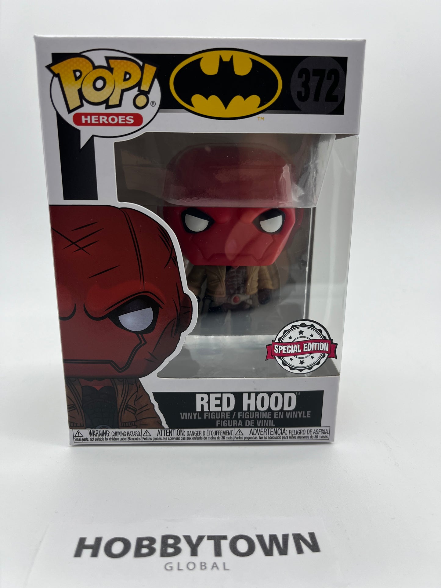 Funko Pop! DC Comics: Batman - Red Hood (Jason Todd) #372 Special Edition  Collectible Vinyl Figure