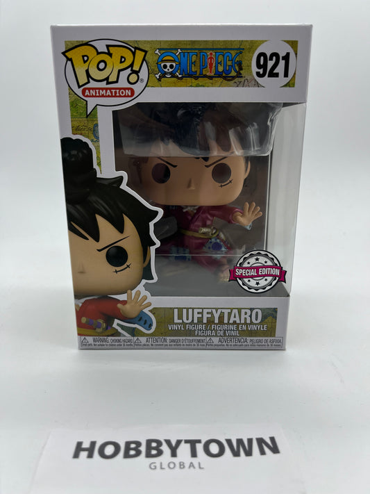 Funko POP! Animation: One Piece Monkey D. Luffy in Metallic Kimono #921  Special Edition Collectible Vinyl Figure