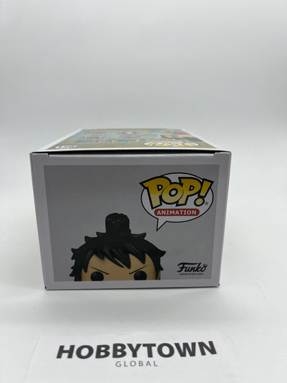 Funko POP! Animation: One Piece Monkey D. Luffy in Metallic Kimono #921  Special Edition Collectible Vinyl Figure