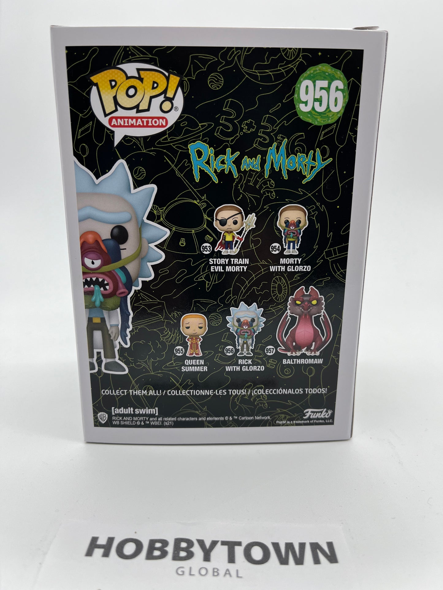 Funko Pop! Animation: Rick & Morty - Rick with Glorzo #956 Collectible Vinyl Figure