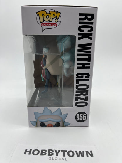 Funko Pop! Animation: Rick & Morty - Rick with Glorzo #956 Collectible Vinyl Figure