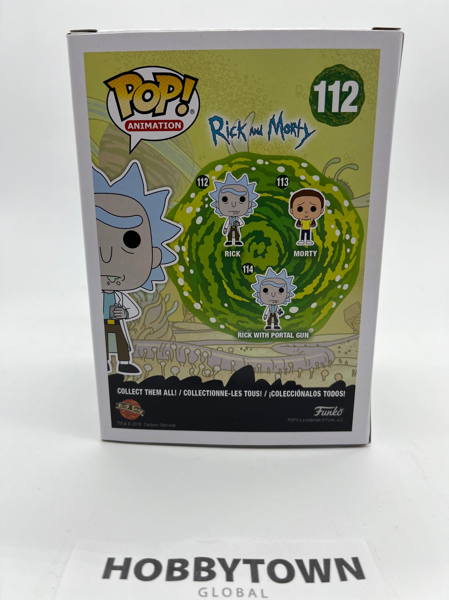 Funko POP! Rick & Morty - Rick #112 Collectible Vinyl Figure