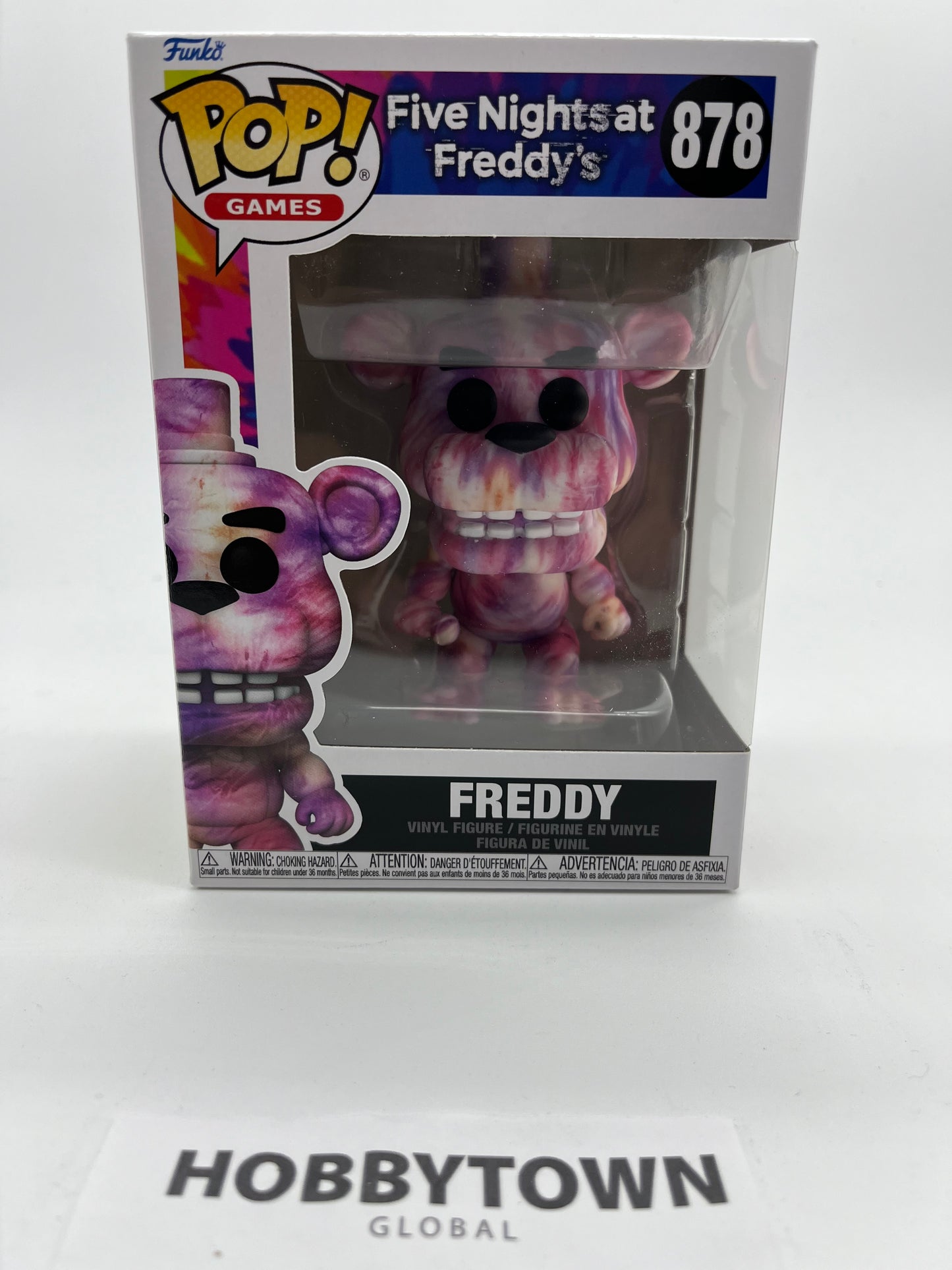 Funko Pop! Games: Five Nights at Freddy's, Tie Dye Freddy #878 Collectible Vinyl Figure