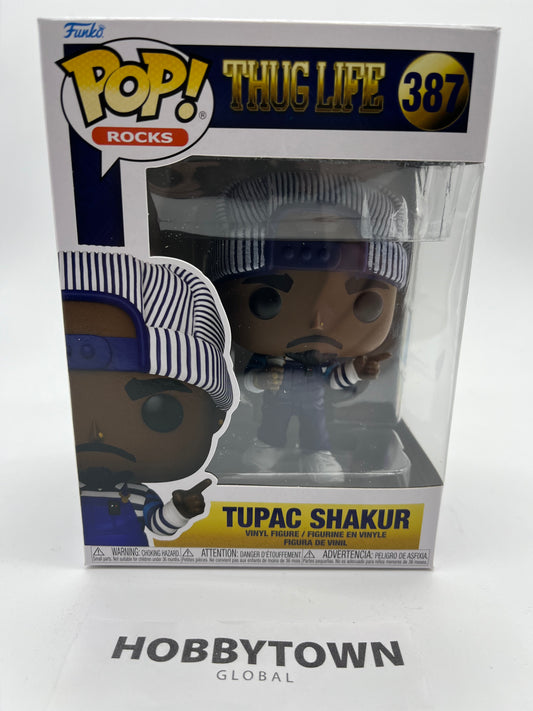 Funko Pop! Rocks: Thug Life: Tupac Shakur  #387 Collectible Vinyl Figure