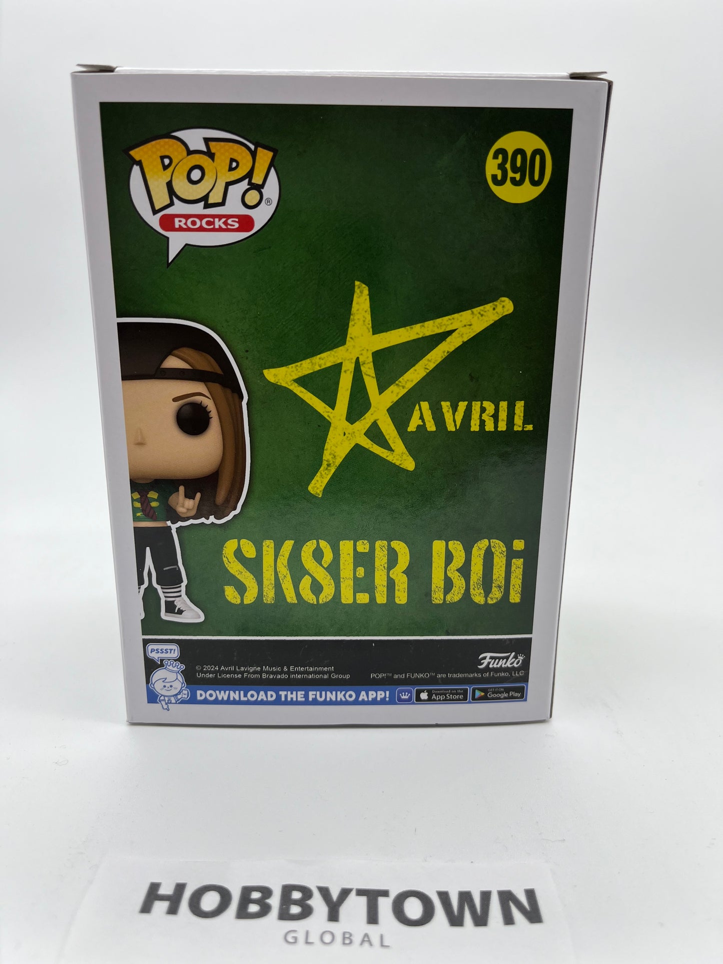 Funko Pop! Rocks: Avril Lavigne  Sk8ter Boi #390 Collectible Vinyl Figure