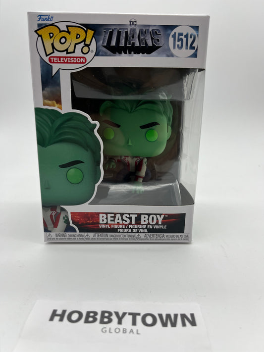 Funko Pop! DC Titans Beast Boy #1512 Collectible Vinyl Figure