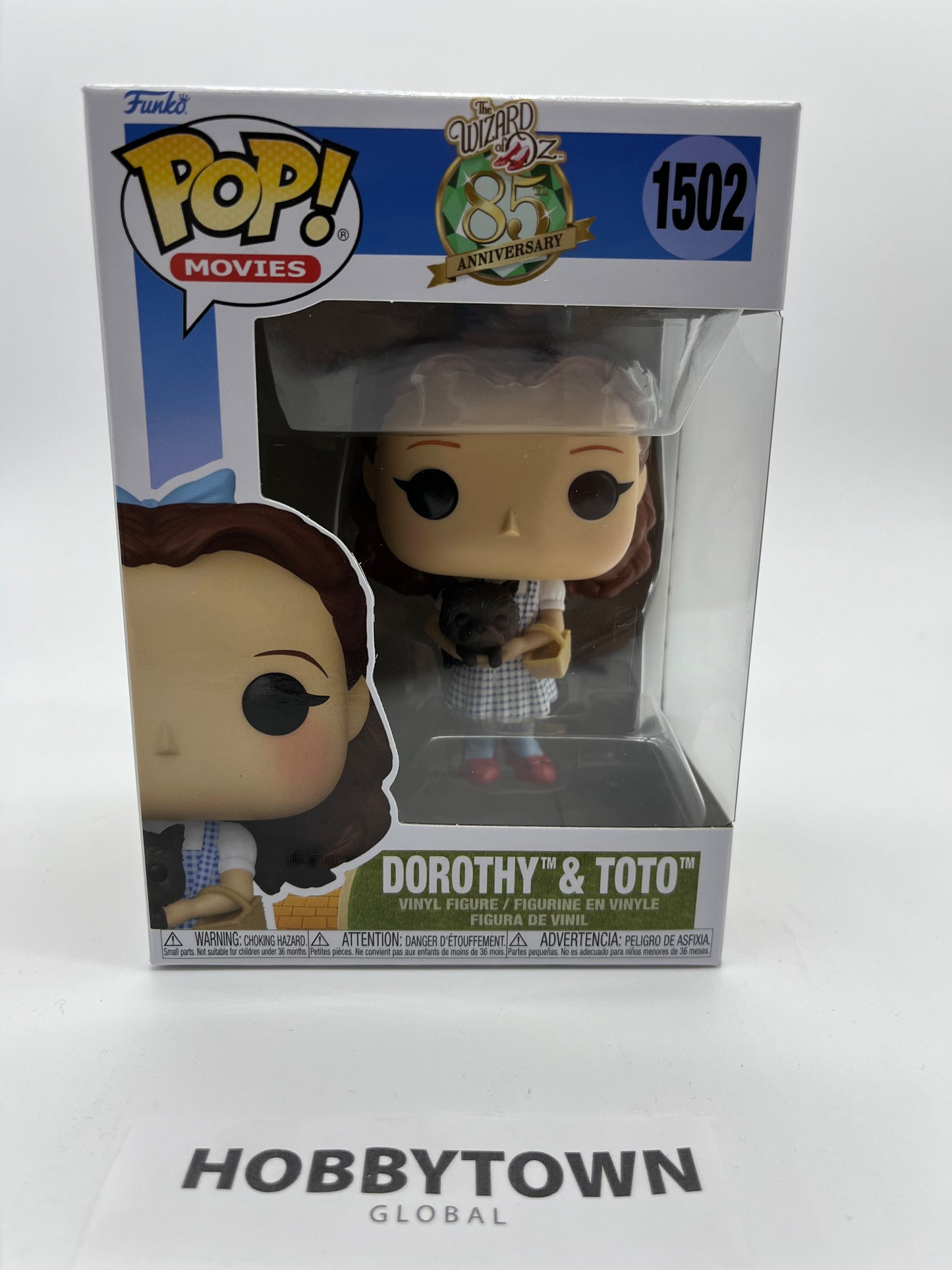 Funko  POP! Movies: The Wizard of Oz 85th Anniversary - Dorothy Gale with Toto #1502 Collectible Vinyl Figure