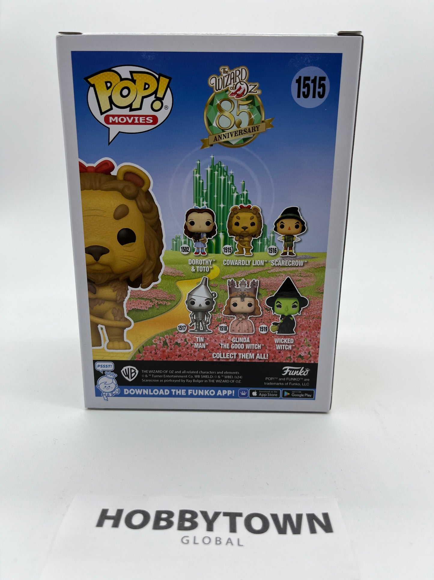 Funko  POP! Movies: The Wizard of Oz 85th Anniversary - The Cowardly Lion #1515 Collectible Vinyl Figure