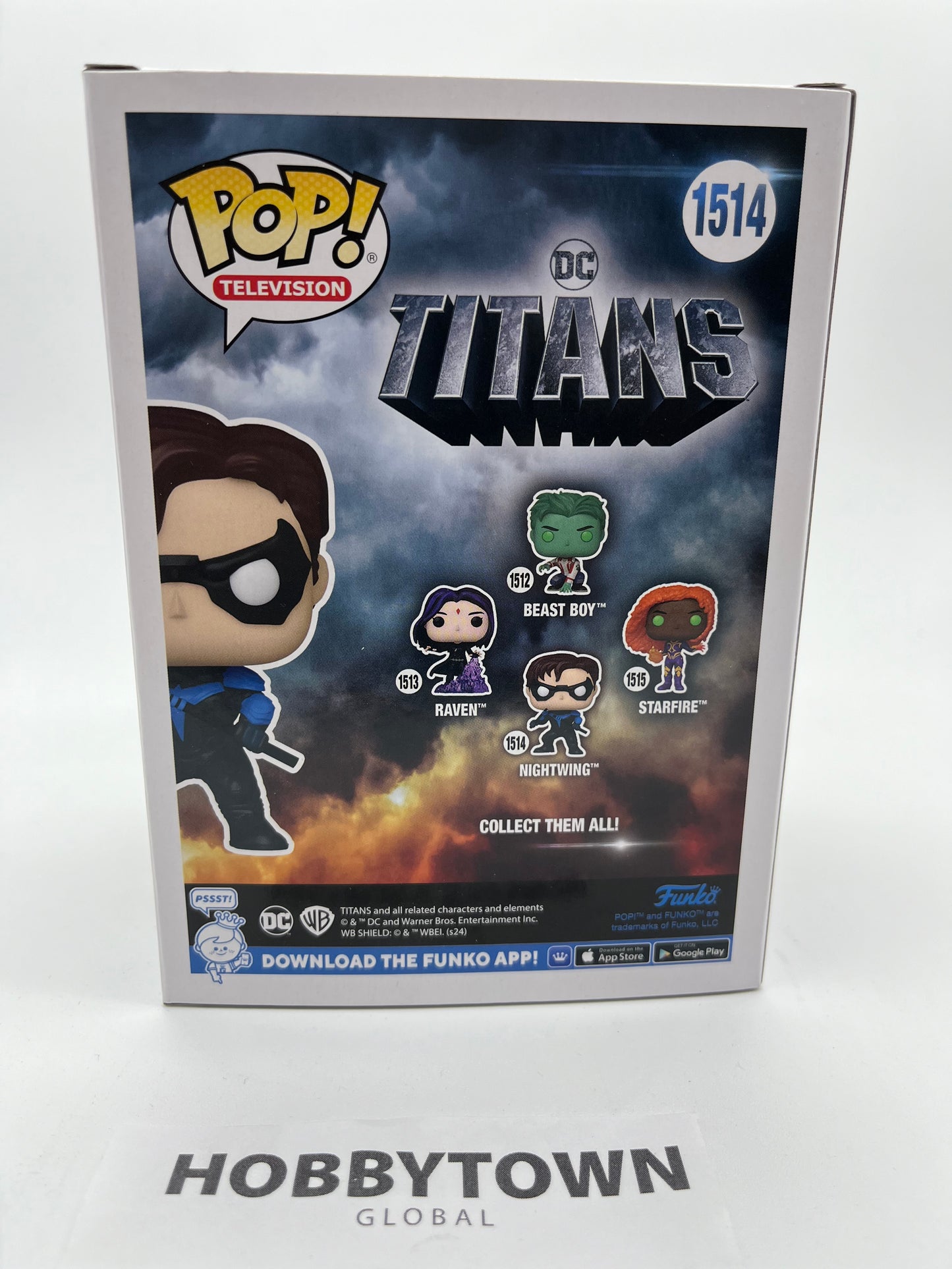 Funko Pop! DC Titans Nightwing #1514  Collectible Vinyl Figure