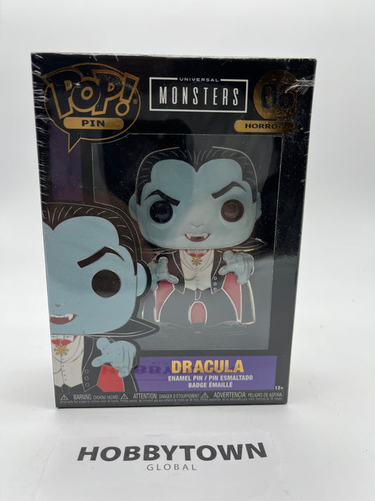 Funko Pop! Pins: Universal Monsters - Dracula #06 4" Collectible Pin