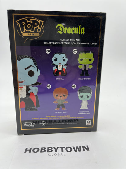 Funko Pop! Pins: Universal Monsters - Dracula #06 4" Collectible Pin