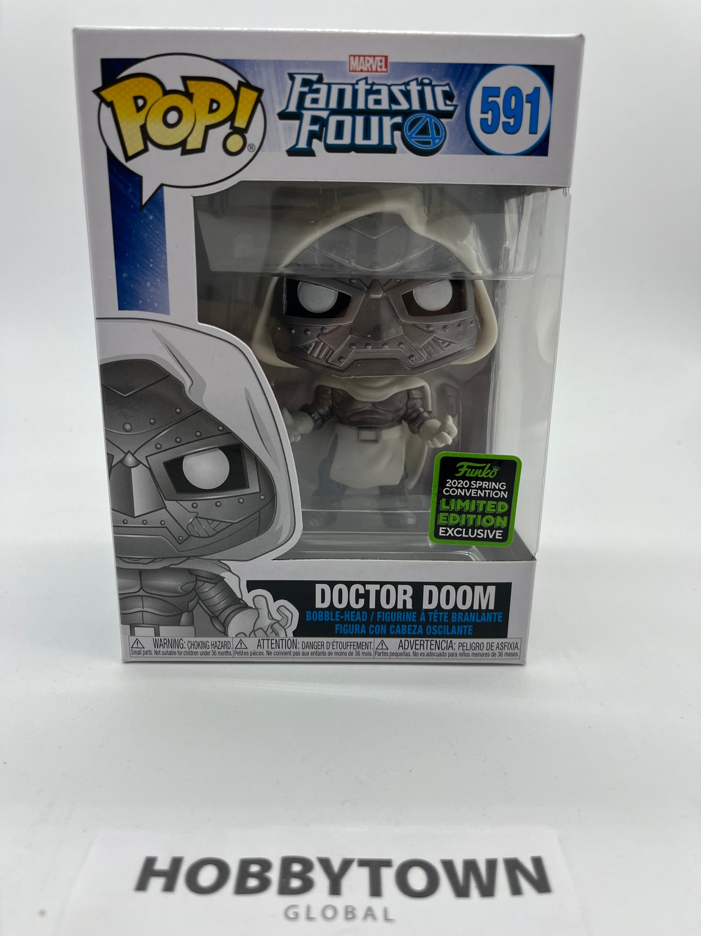 Funko POP! Doctor Doom - Fantastic Four (Funside-GA Limited Edition) #591 2020 Spring Limited Edition