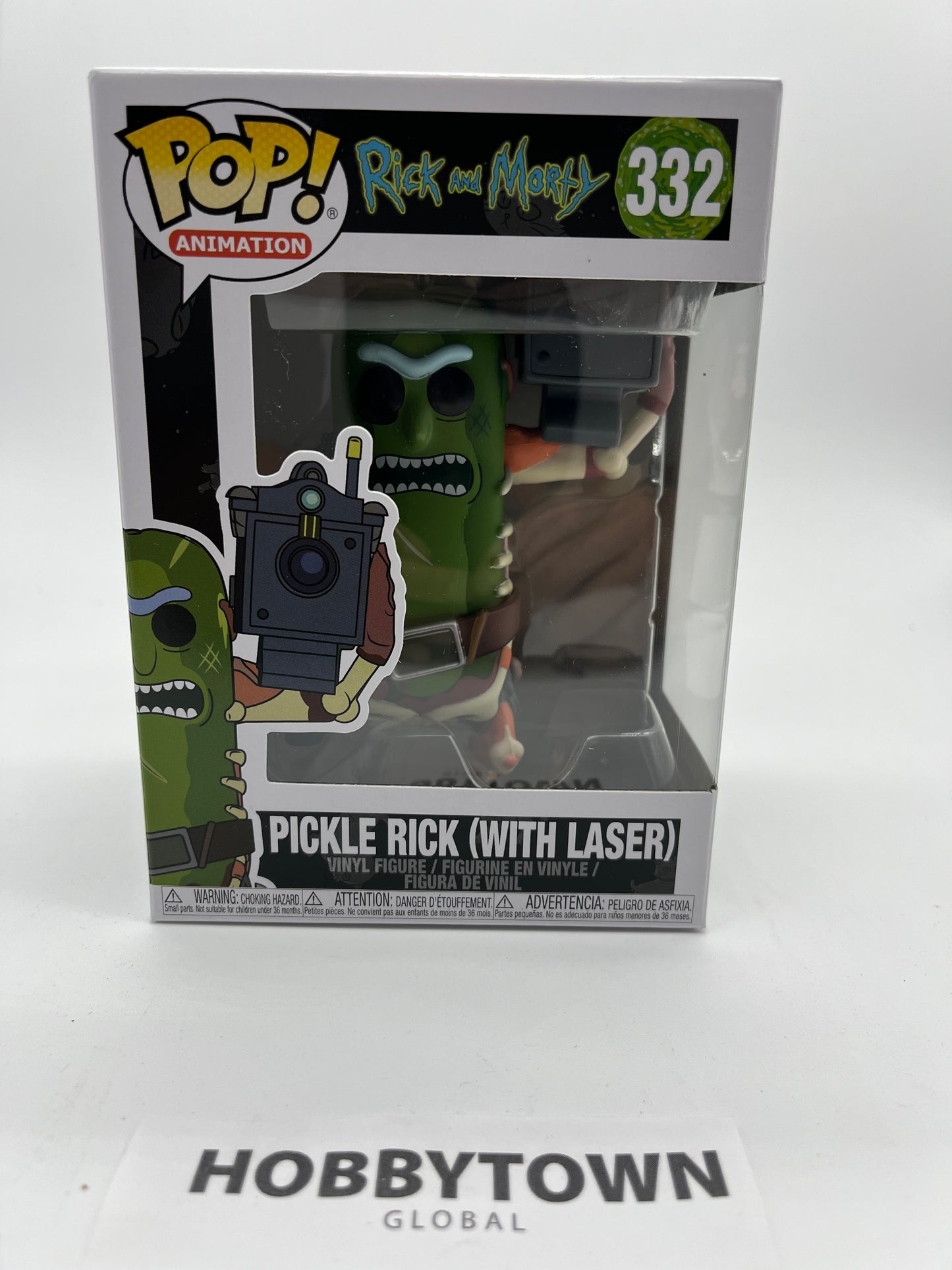 Funko Pop! Rick & Morty - Pickle Rick with Laser #332 Collectible Vinyl Figure