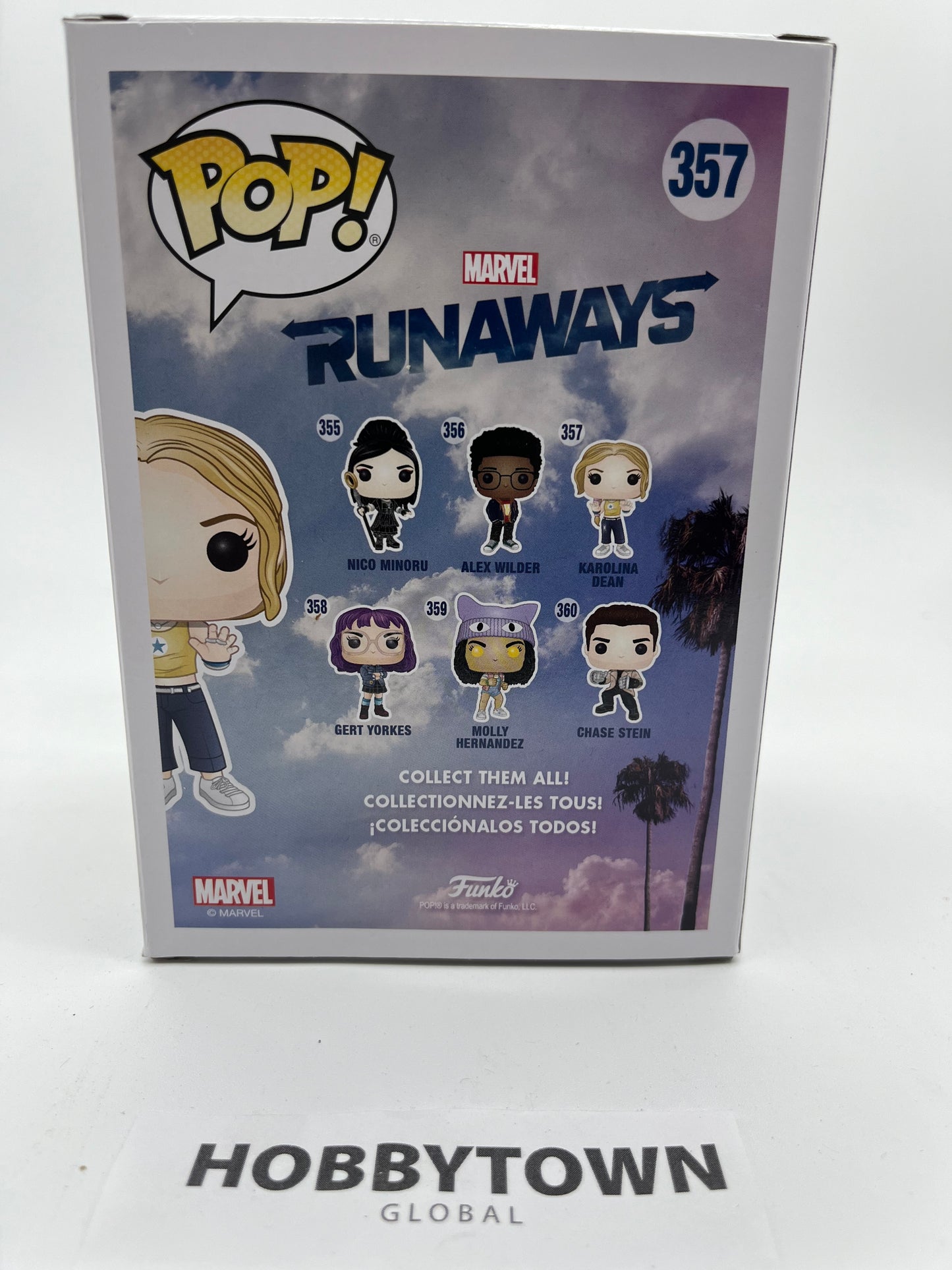 Funko Pop! Marvel: Runaways - Karolina Dean #357 Collectible Vinyl Figure