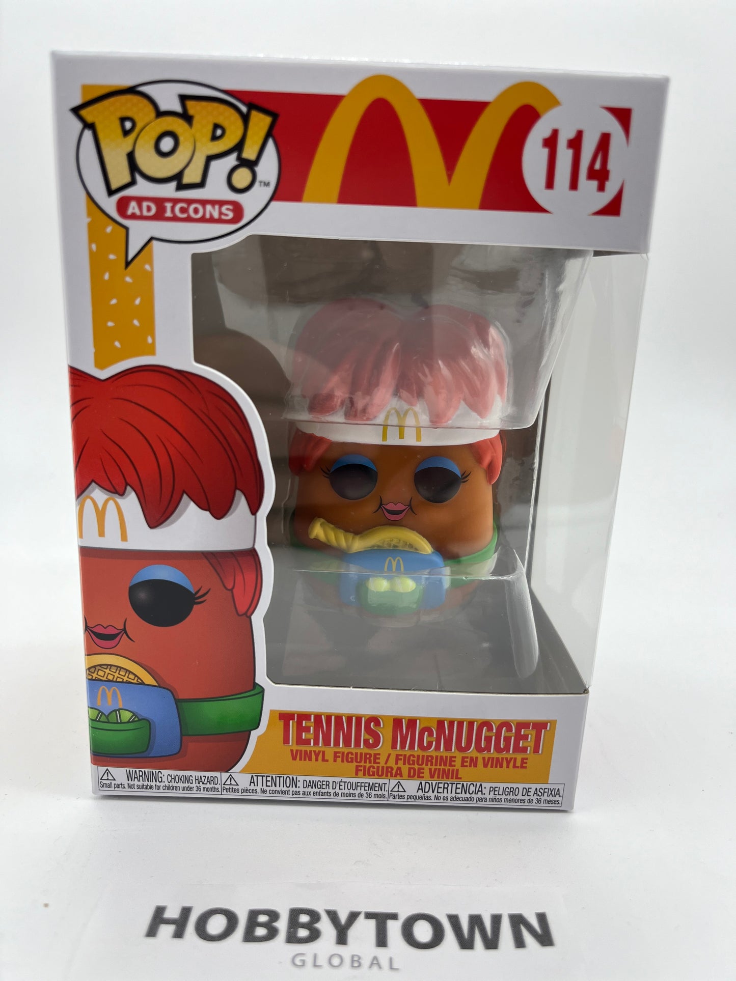 Funko POP! Ad Icons: McDonald's - Tennis McNugget #114 Collectible Vinyl Figure