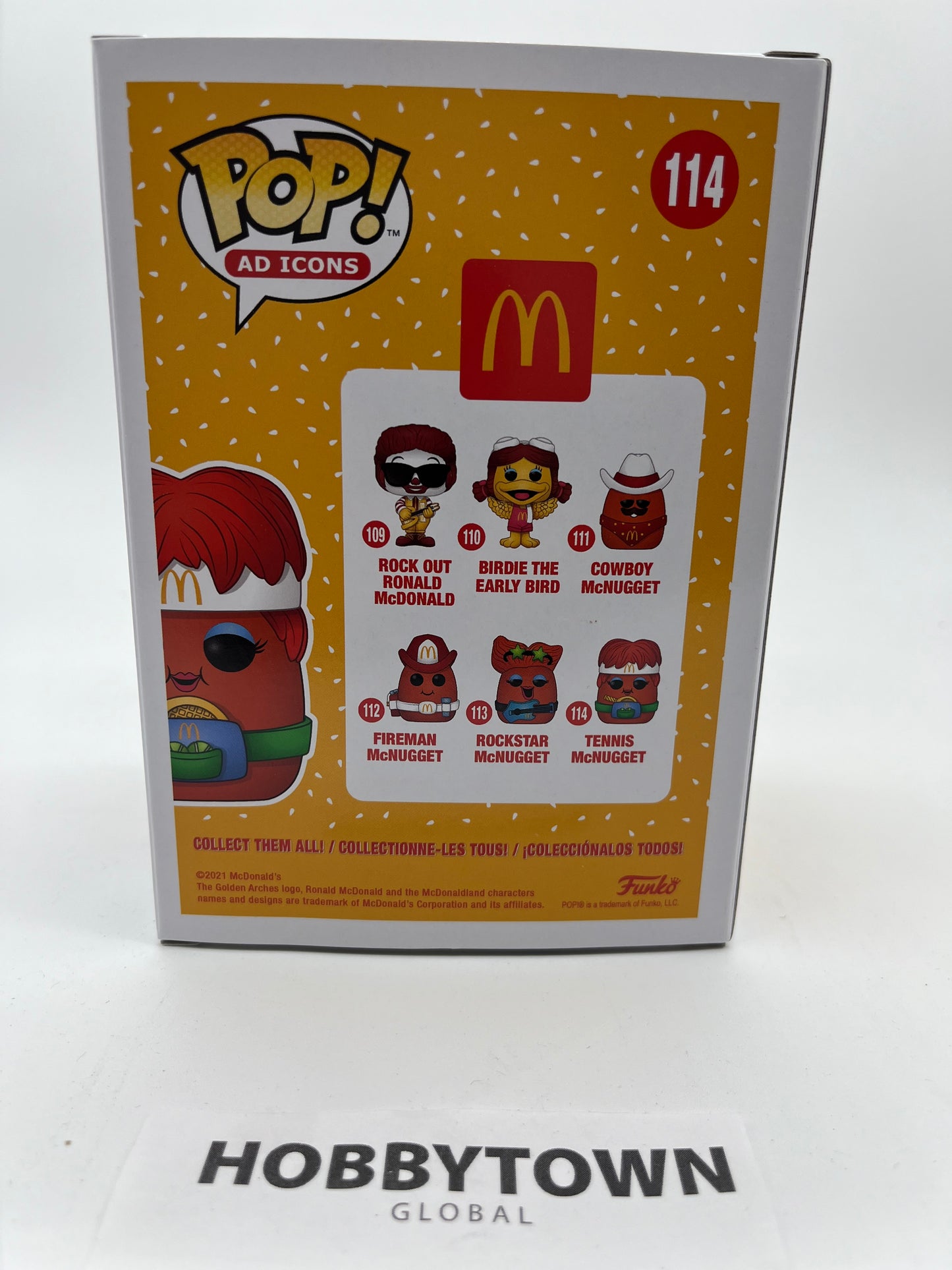 Funko POP! Ad Icons: McDonald's - Tennis McNugget #114 Collectible Vinyl Figure