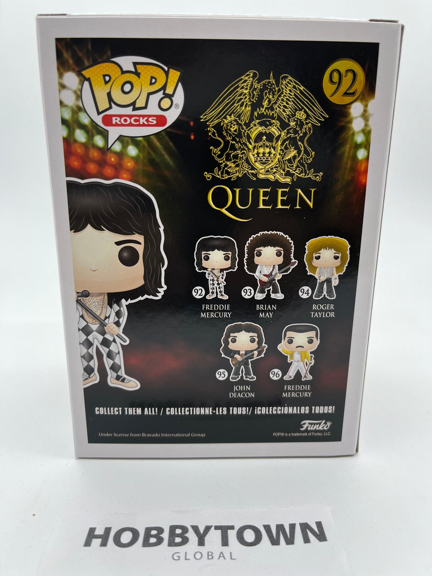 Funko Pop! Rocks: Queen Freddie Mercury #92  Collectible Vinyl Figure