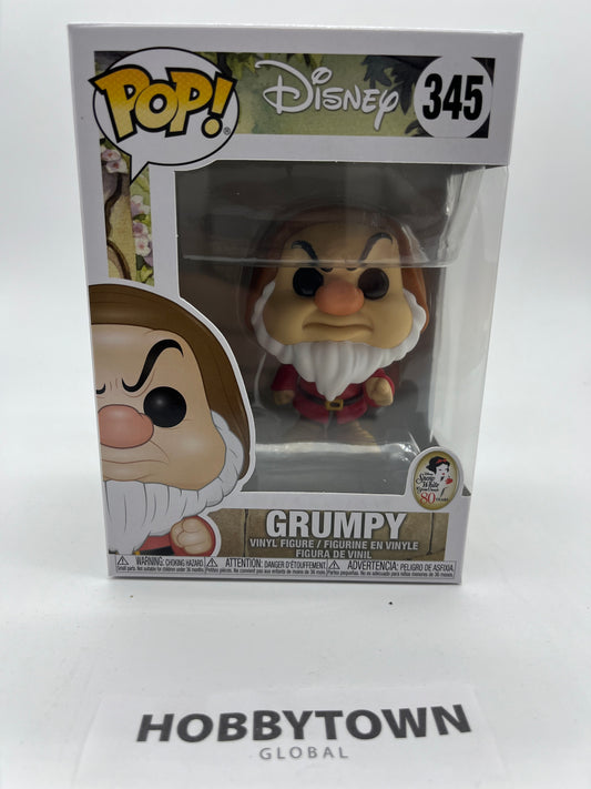 Funko Pop! Snow White and the Seven Dwarfs 80th - Grumpy #345 Collectible Vinyl Figure