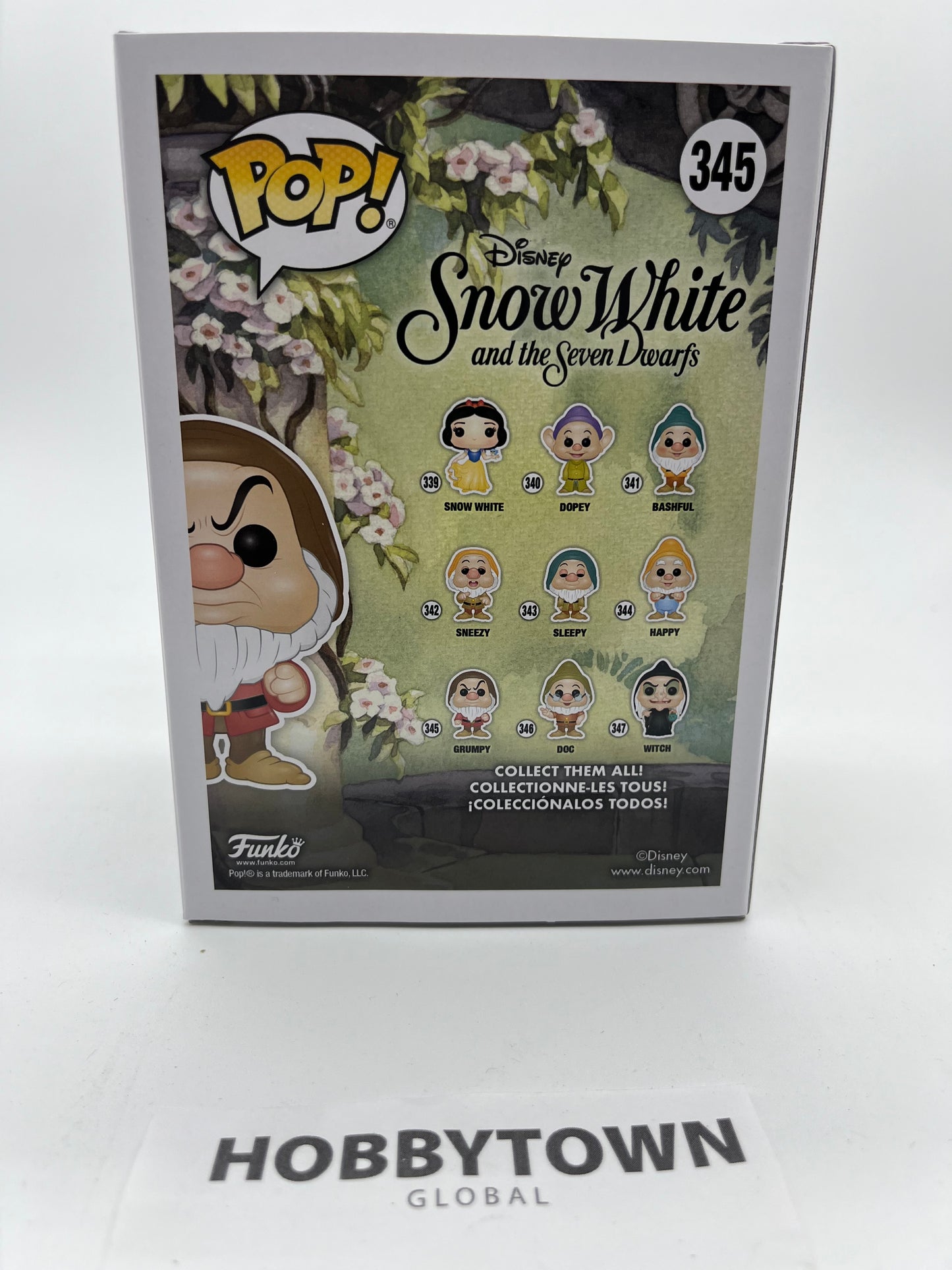 Funko Pop! Snow White and the Seven Dwarfs 80th - Grumpy #345 Collectible Vinyl Figure