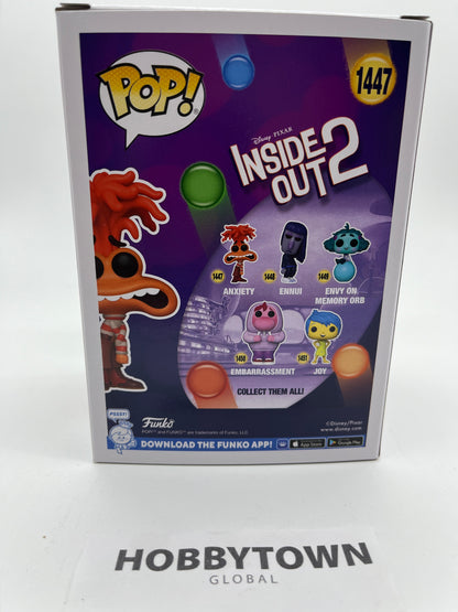 Funko Pop! Inside Out 2 - Anxiety #1447 Collectible Vinyl Figure