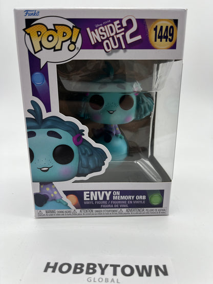 Funko Pop! Inside Out 2 - Envy on Memory Orb #1449 Collectible Vinyl Figure