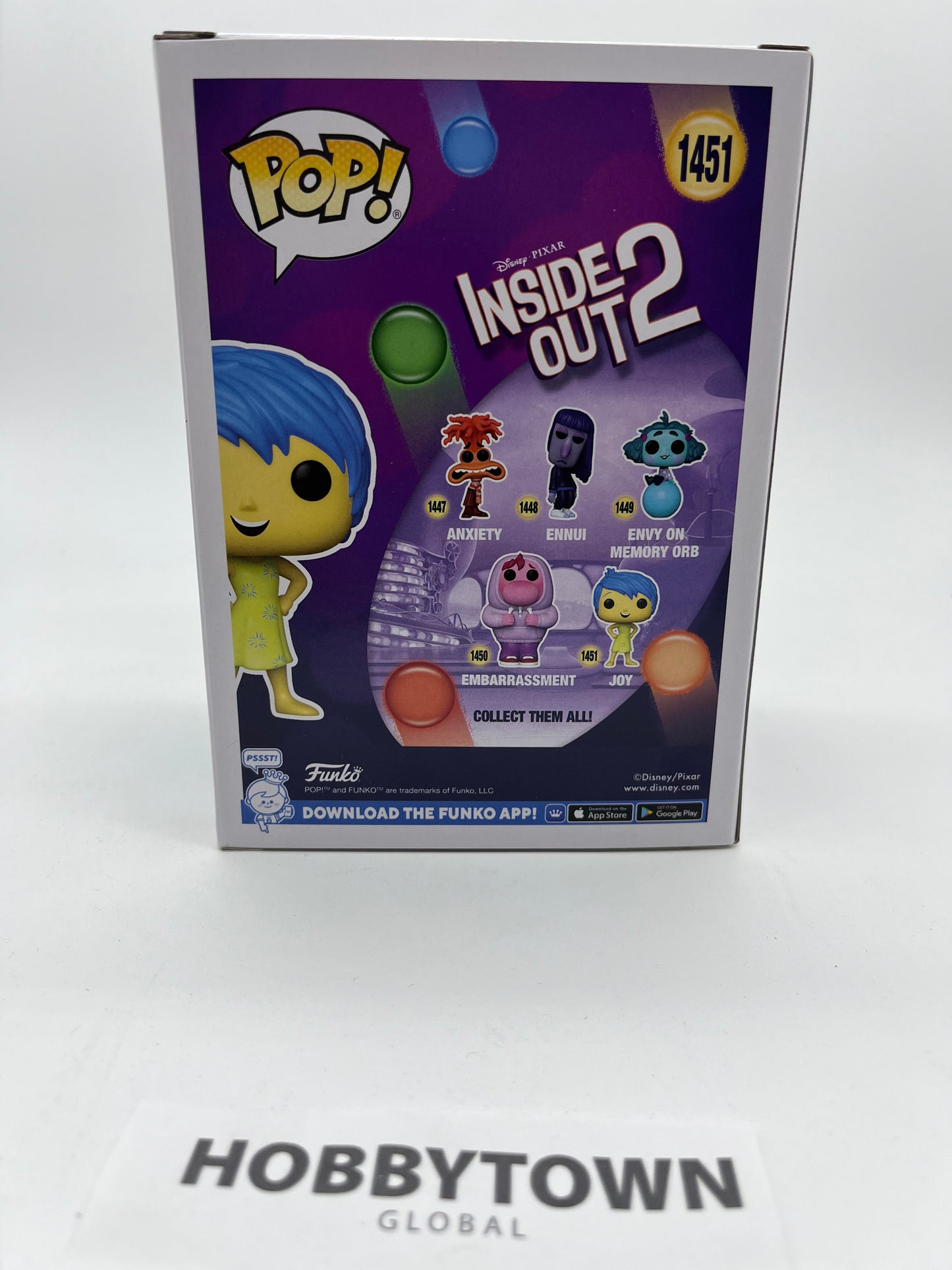 Funko Pop! Inside Out 2 - Joy #1451 Collectible Vinyl Figure