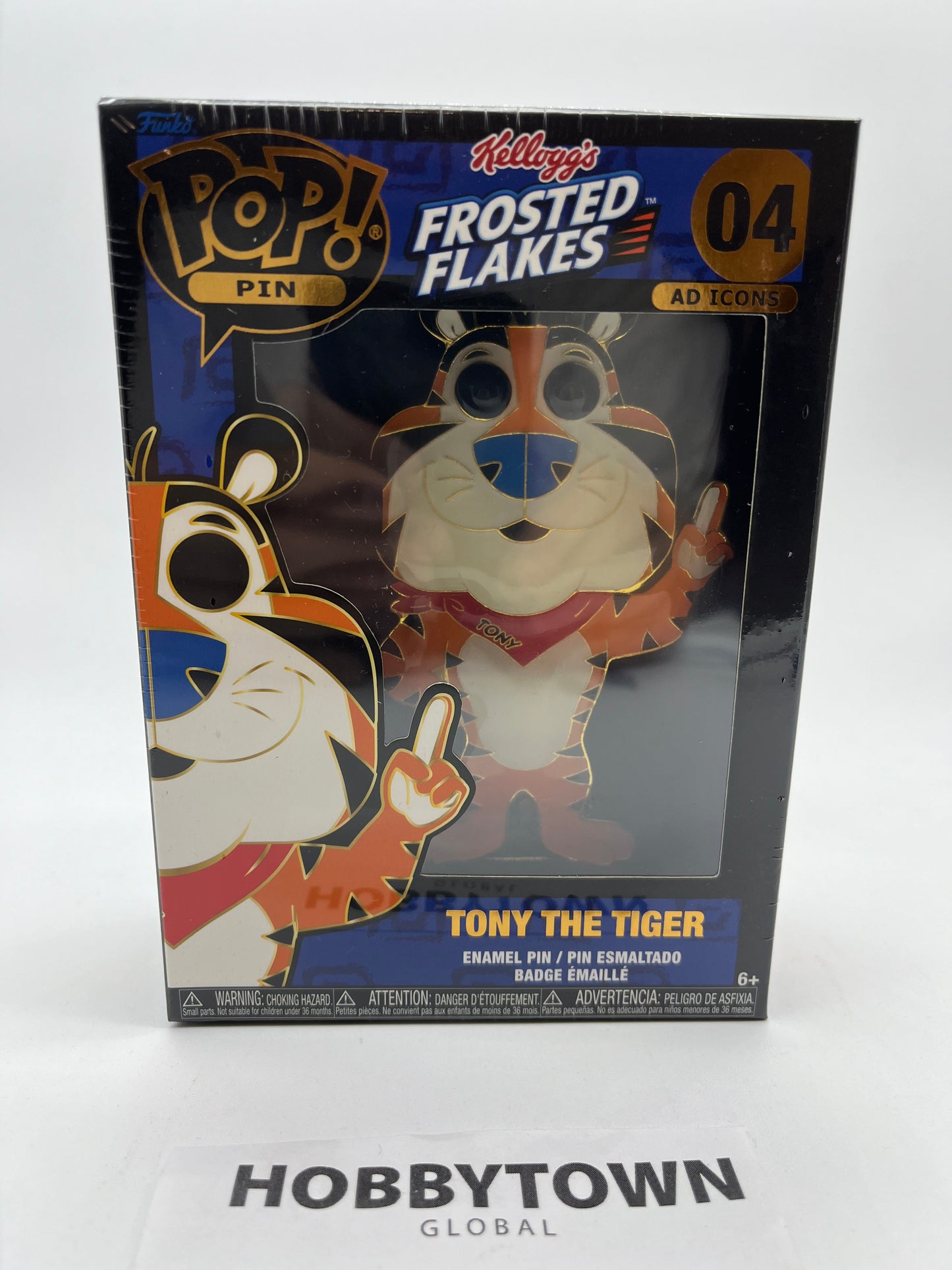 Funko POP! Pin: Frosted Flakes - Tony The Tiger #04 Collectible Pin