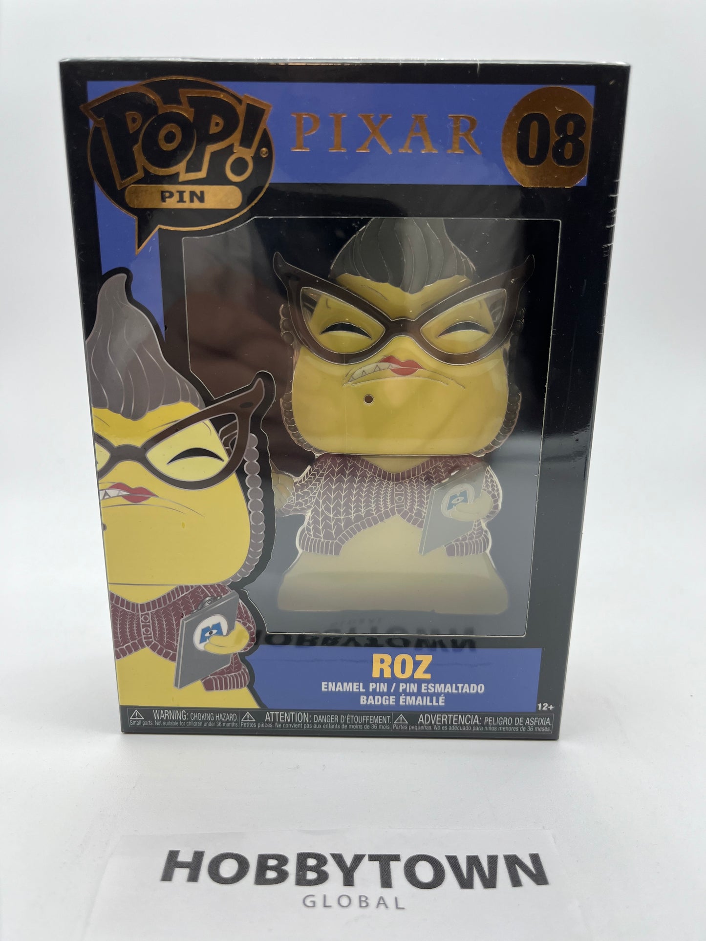 Funko POP! Pins: Monsters Inc. - Roz #08 Collectible Pin