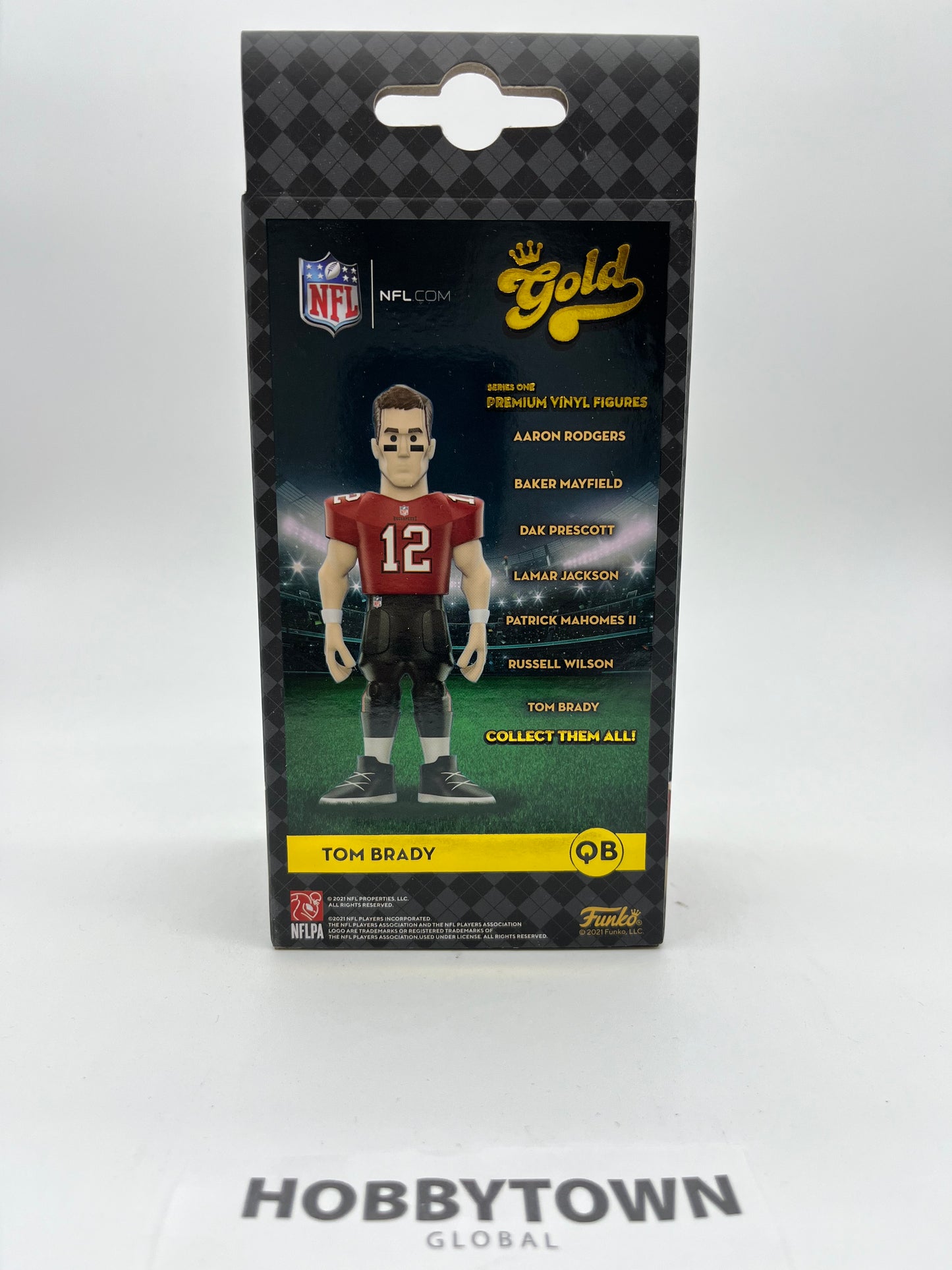 Funko Gold Vinyl: NFL - Tom Brady in Tampa Bay Buccaneers Jersey 5 Inch Premium Collectible Vinyl Figure